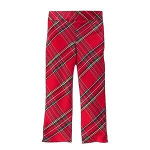 NWT Janie & Jack Red Plaid Pants Tartan Holiday Dressy preppy Kids 8 years old